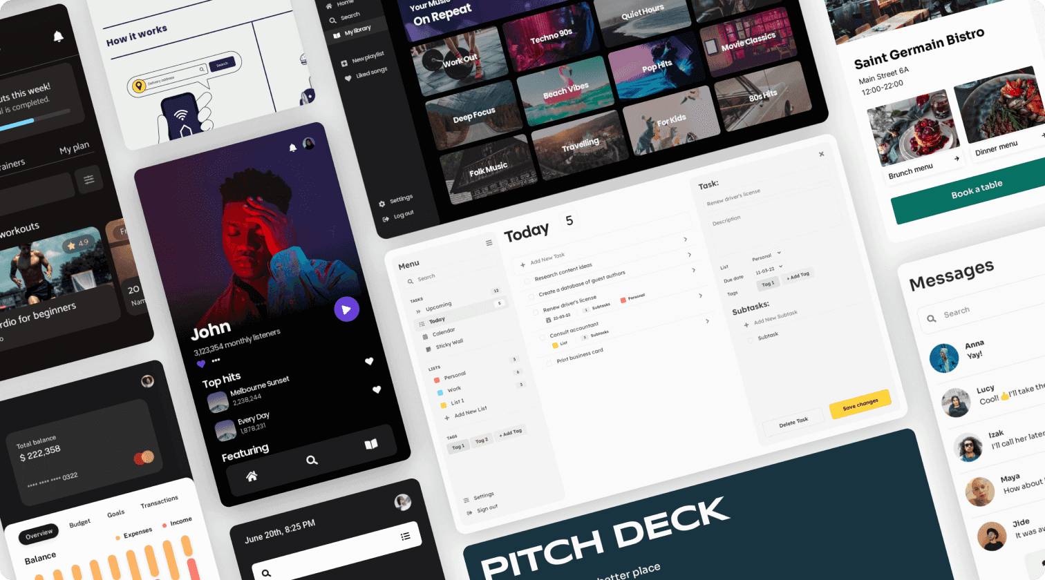 Image showcasing templates